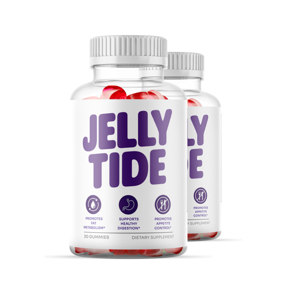 Jelly Tide gummies supplement bottles official product image