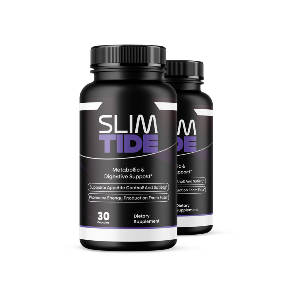 2 bottles of SlimTide metabolic and digestive supplement 30 capsules